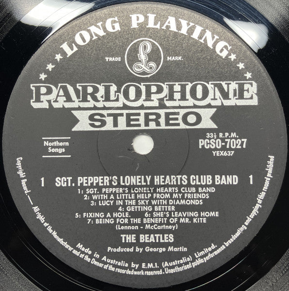 The Beatles – Sgt. Pepper's Lonely Hearts Club Band LP vinyl record, image 3 of 7
