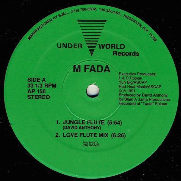 M Fada – Jungle Flute 12" vinyl record, image 1 of 2