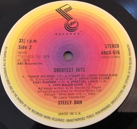 Steely Dan – Greatest Hits (2xLP) LP vinyl record, image 4 of 10