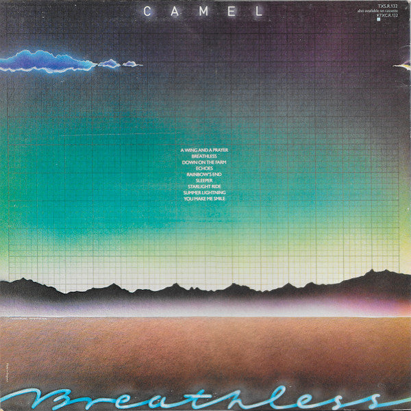Camel – Breathless LP vinyl record, image 2 of 8