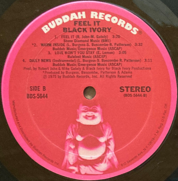 Black Ivory – Feel It LP vinyl record, image 4 of 6