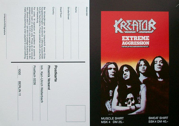 Kreator – Extreme Aggression LP vinyl record, image 7 of 10