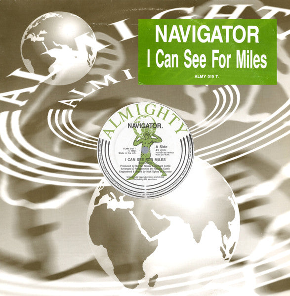 Navigator – I Can See For Miles 12" vinyl record, image 1 of 2