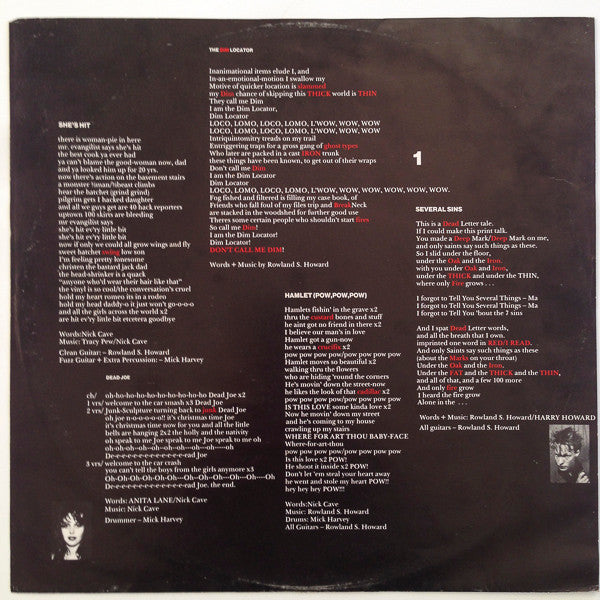The Birthday Party – Junkyard LP vinyl record, image 5 of 6