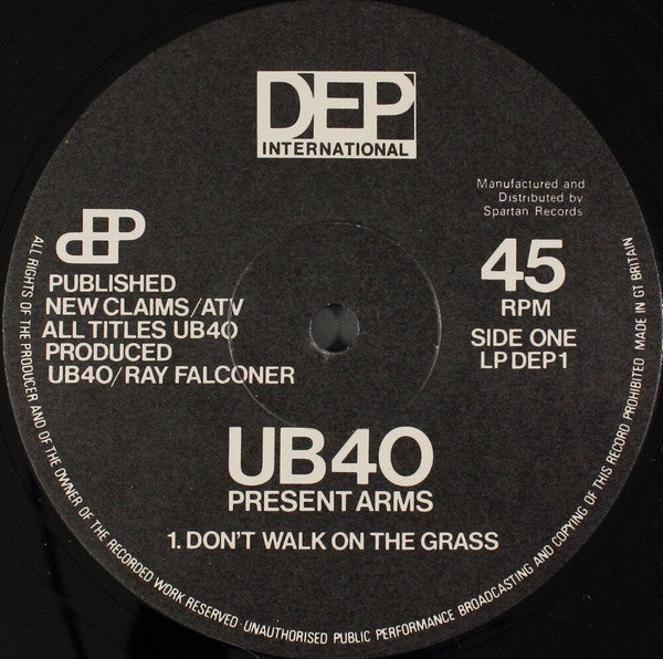 UB40 – Present Arms LP vinyl record, image 5 of 9