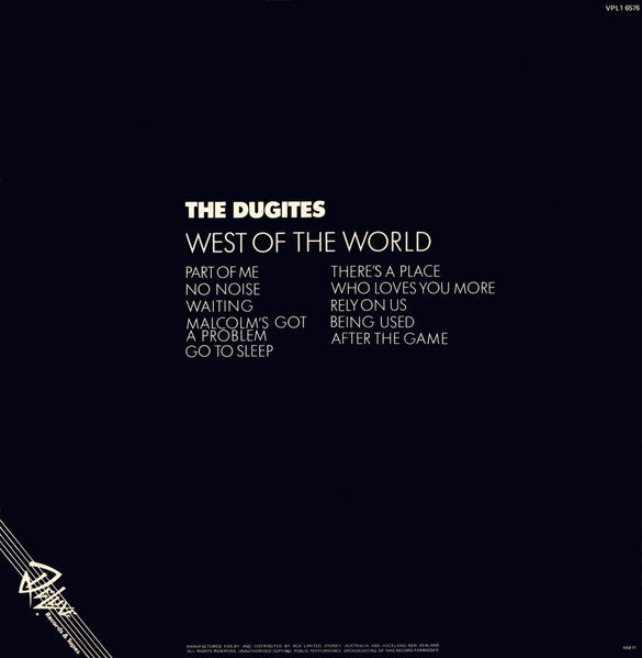 The Dugites – West Of The World LP vinyl record, image 3 of 5