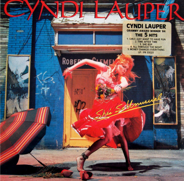 Cyndi Lauper – She's So Unusual LP vinyl record, image 1 of 7