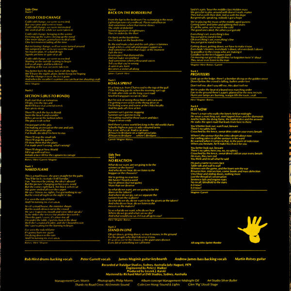 Midnight Oil – Head Injuries LP vinyl record, image 6 of 6