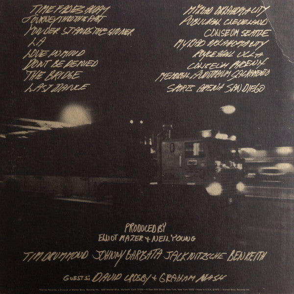 Neil Young – Time Fades Away LP vinyl record, image 2 of 5