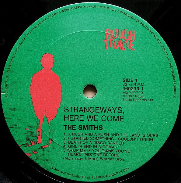 The Smiths – Strangeways, Here We Come LP vinyl record, image 5 of 6