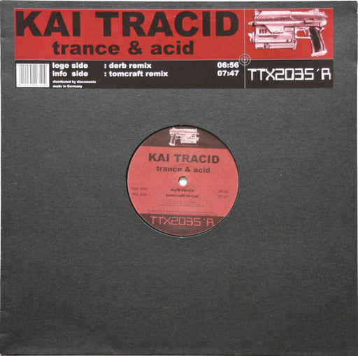 Kai Tracid – Trance & Acid 12" vinyl record, image 1 of 4