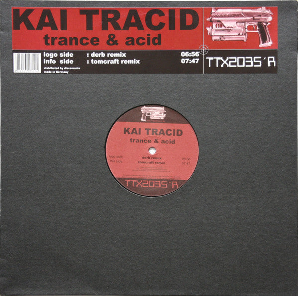 Kai Tracid – Trance & Acid 12" vinyl record, image 1 of 4