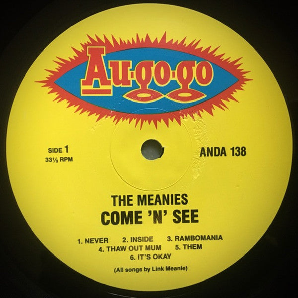 The Meanies – Come 'N' See LP vinyl record, image 3 of 6
