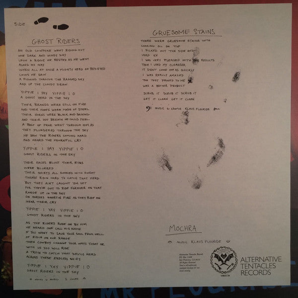 Klaus Flouride – Cha Cha Cha With Mr. Flouride LP vinyl record, image 6 of 6
