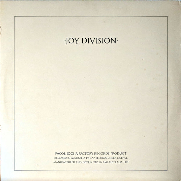 Joy Division – Closer LP vinyl record, image 2 of 9