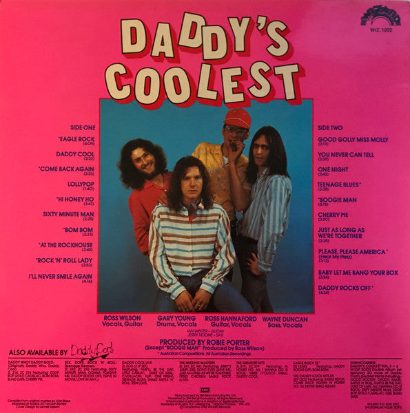 Daddy Cool – Daddy's Coolest - The 20 Greatest Hits Of Daddy Cool LP vinyl record, image 2 of 4