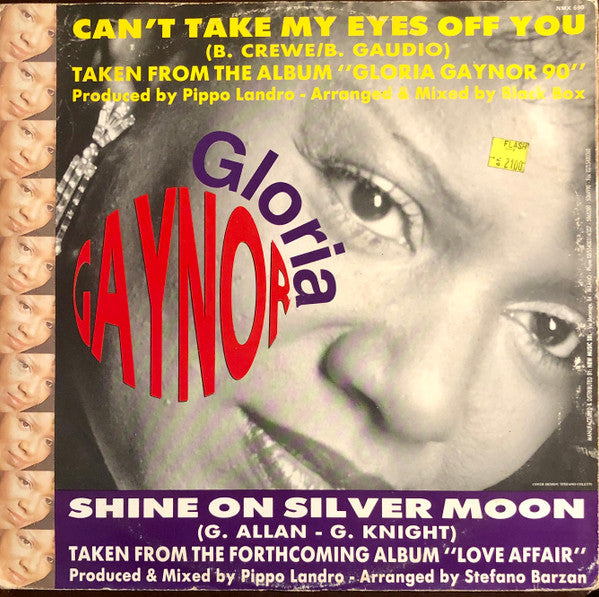 Gloria Gaynor – Can't Take My Eyes Off You / Shine On Silver Moon 12" vinyl record, image 2 of 5