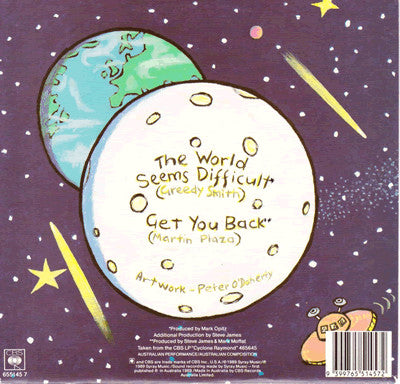 Mental As Anything – The World Seems Difficult 7" vinyl record, image 2 of 4
