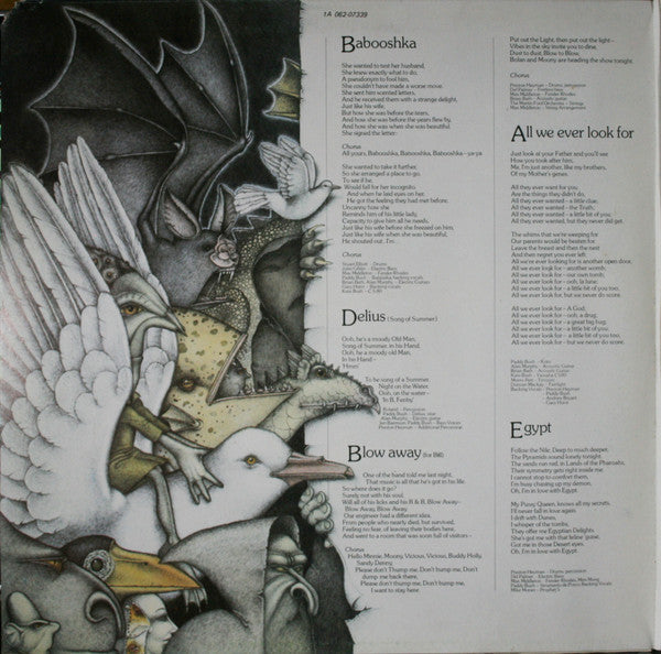 Kate Bush – Never For Ever LP vinyl record, image 2 of 8