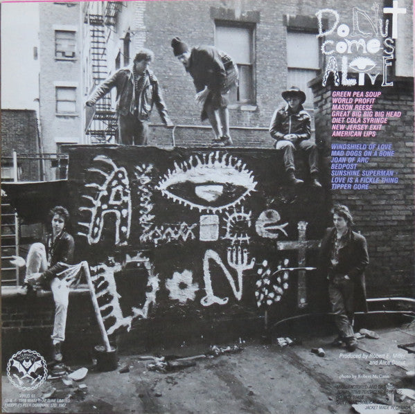 Alice Donut – Donut Comes Alive LP vinyl record, image 2 of 6