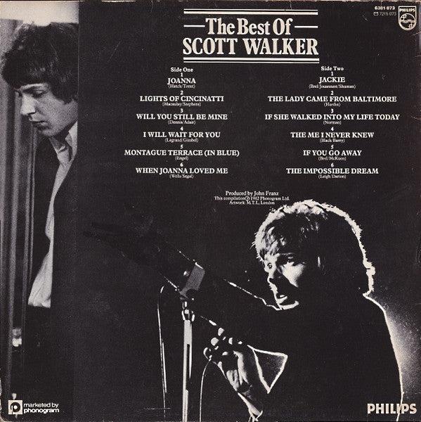 Scott Walker – The Best Of Scott Walker LP vinyl record, image 2 of 4
