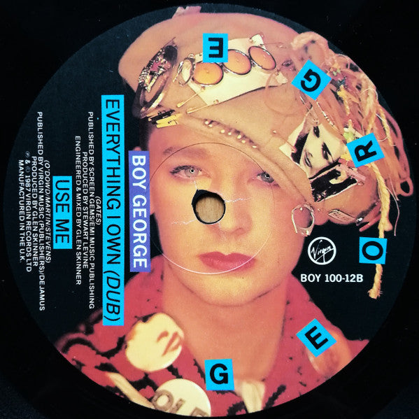 Boy George – Everything I Own 12" vinyl record, image 4 of 4