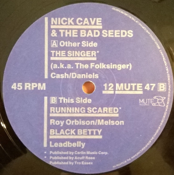 Nick Cave & The Bad Seeds – The Singer 12" vinyl record, image 4 of 4