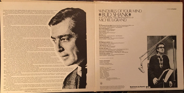 Bud Shank, Michel LeGrand – Windmills Of Your Mind LP vinyl record, image 2 of 8