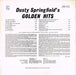 Dusty Springfield – Dusty Springfield's Golden Hits LP vinyl record, image 2 of 4
