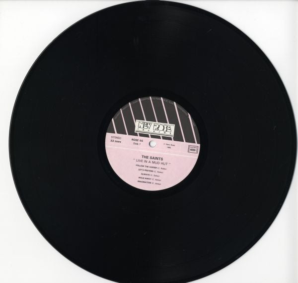 The Saints – Live In A Mud Hut LP vinyl record, image 3 of 4