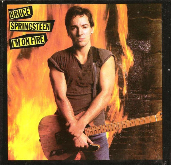 Bruce Springsteen – I'm On Fire 7" vinyl record, image 1 of 4