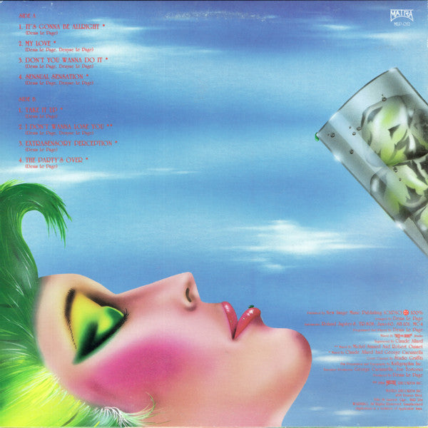 Lime – Sensual Sensation LP vinyl record, image 2 of 5
