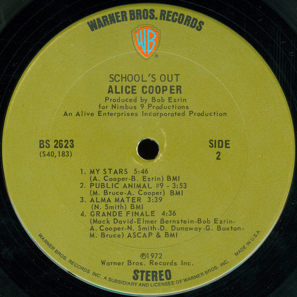 Alice Cooper – School's Out LP vinyl record, image 6 of 9