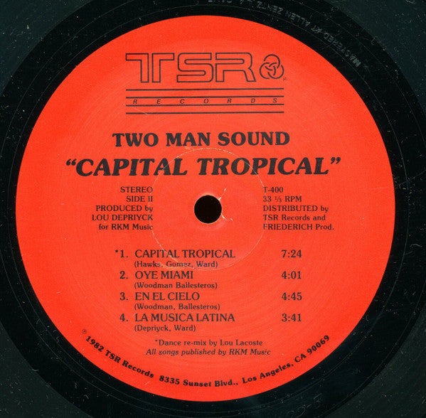 Two Man Sound – Capital Tropical LP vinyl record, image 4 of 4
