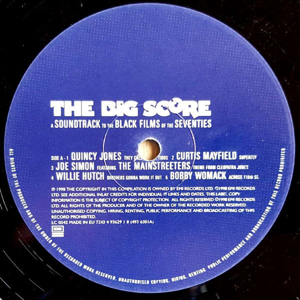 Various – The Big Score (2xLP) LP vinyl record, image 3 of 10