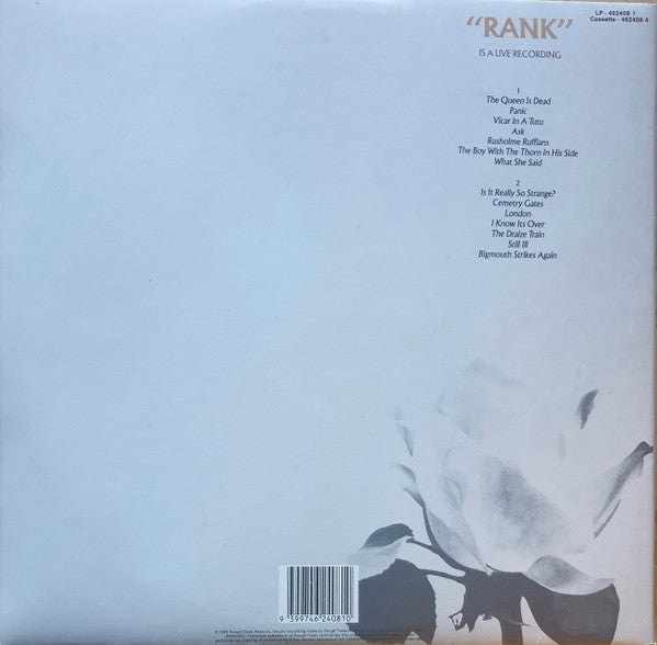 The Smiths – Rank LP vinyl record, image 4 of 9