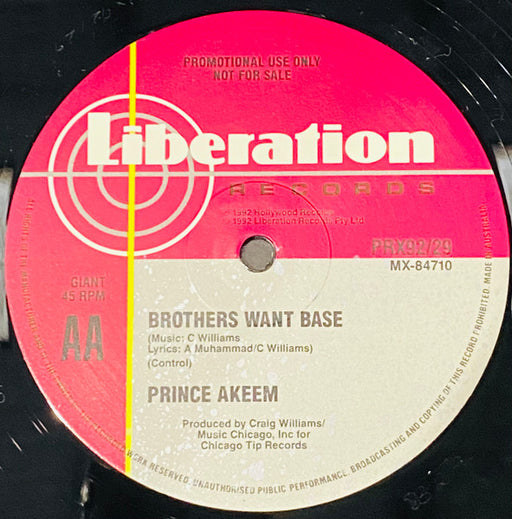 Hi-C, Prince Akeem – I'm Not Your Puppet / Brothers Want Base 12" vinyl record, image 1 of 2