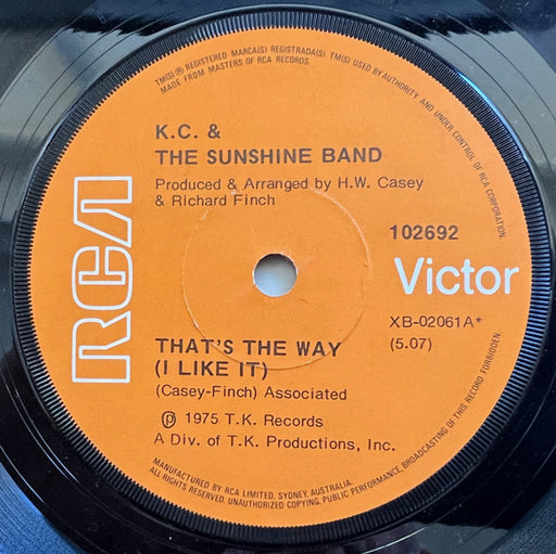 KC & The Sunshine Band – That's The Way (I Like It)