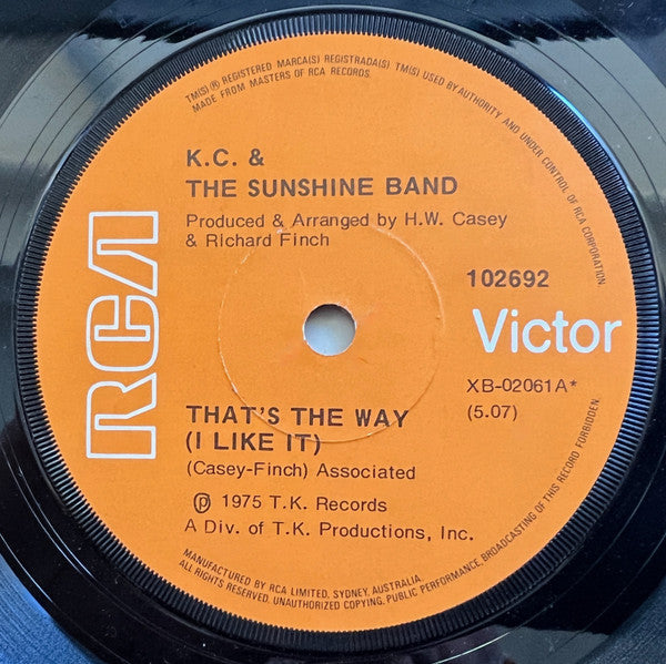 KC & The Sunshine Band – That's The Way (I Like It)