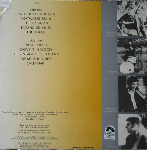 Chad's Tree – Buckle In The Rail LP vinyl record, image 2 of 5