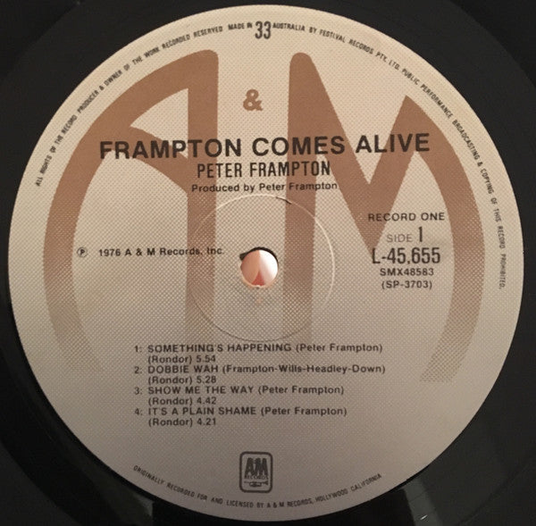 Peter Frampton – Frampton Comes Alive! (2xLP) LP vinyl record, image 5 of 8