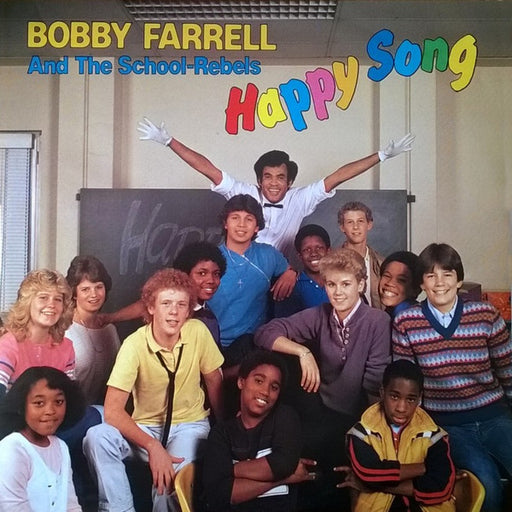 Boney M., Bobby Farrell, The School Rebels – Happy Song 12" vinyl record, image 1 of 4