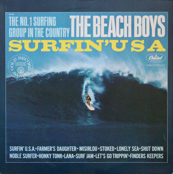 The Beach Boys – Surfin' USA LP vinyl record, image 1 of 4