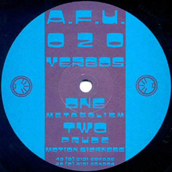 Mark Verbos – Metabolism 12" vinyl record, image 1 of 2