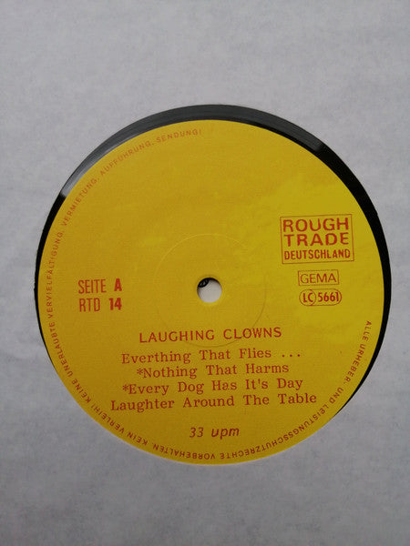 Laughing Clowns – Everything That Flies LP vinyl record, image 3 of 4