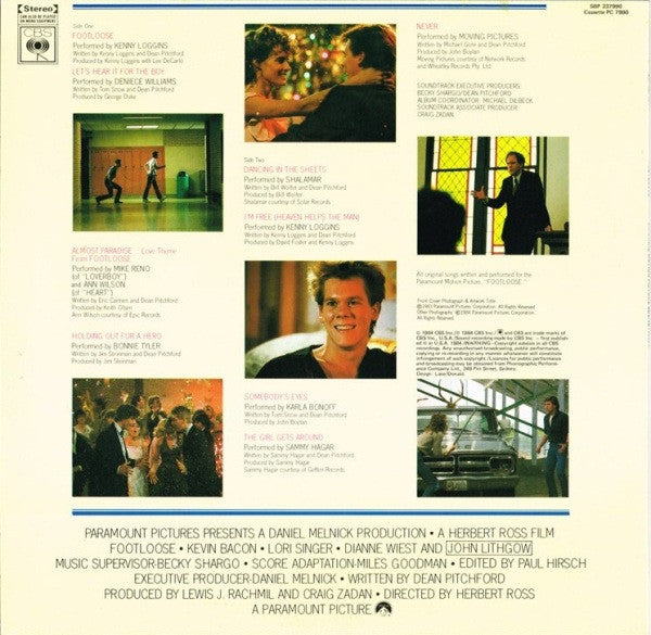 Various – Footloose (Original Soundtrack Of The Paramount Motion Picture) LP vinyl record, image 2 of 7