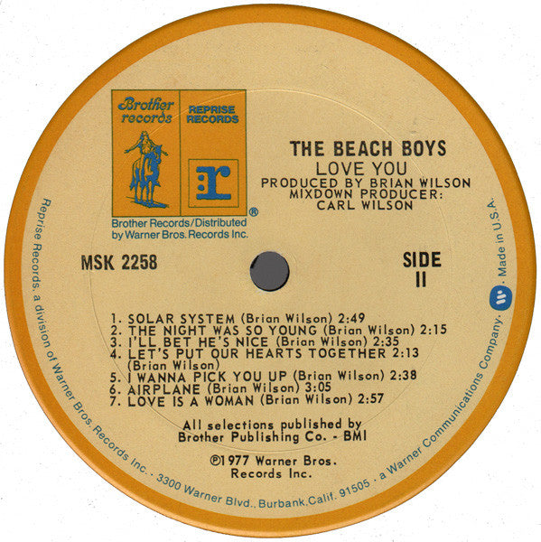 The Beach Boys – Love You LP vinyl record, image 4 of 10