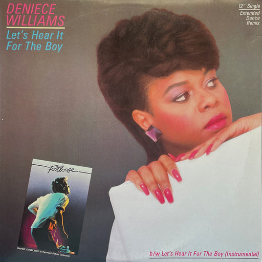 Deniece Williams – Let's Hear It For The Boy (Extended Dance Remix) 12" vinyl record, image 1 of 4