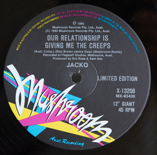Jacko – I'm An Individual 12" vinyl record, image 3 of 3