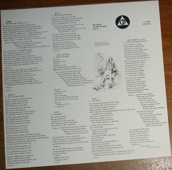 Various – Rat Music For Rat People Vol. 2 LP vinyl record, image 5 of 8